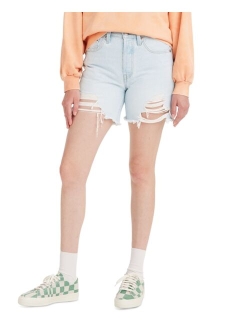 501 Mid-Thigh Denim Shorts
