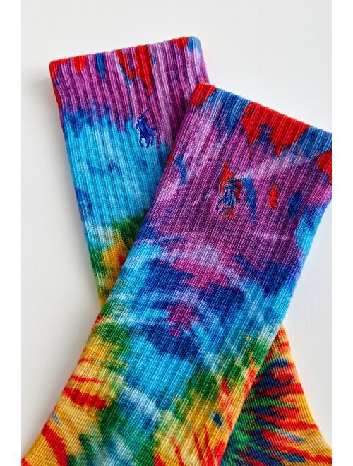 Polo Ralph Lauren Spiral Tie-Dye Crew Sock