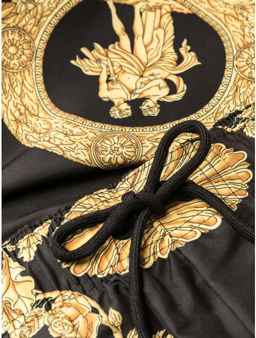 Versace baroque print shorts
