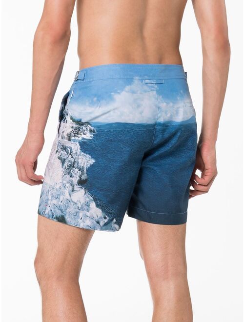 Orlebar Brown Bulldog Hulton print swim shorts
