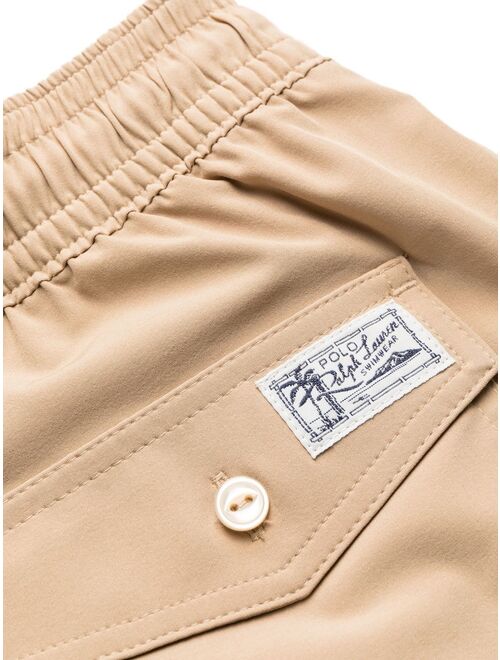 Polo Ralph Lauren patch-pocket swim shorts