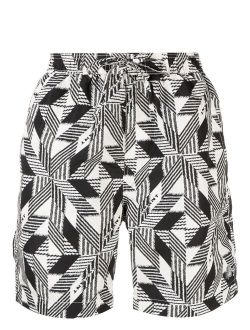 MARANT geometric print swim shorts