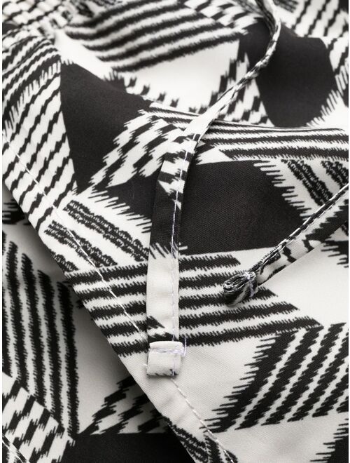 Isabel Marant MARANT geometric print swim shorts
