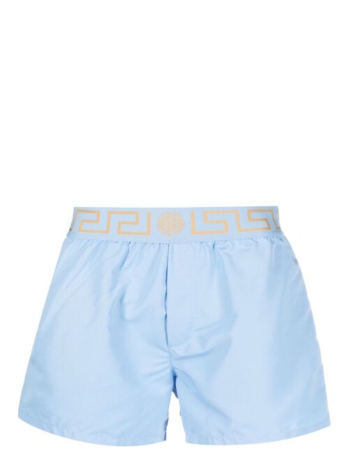 Versace Greca-border swim shorts