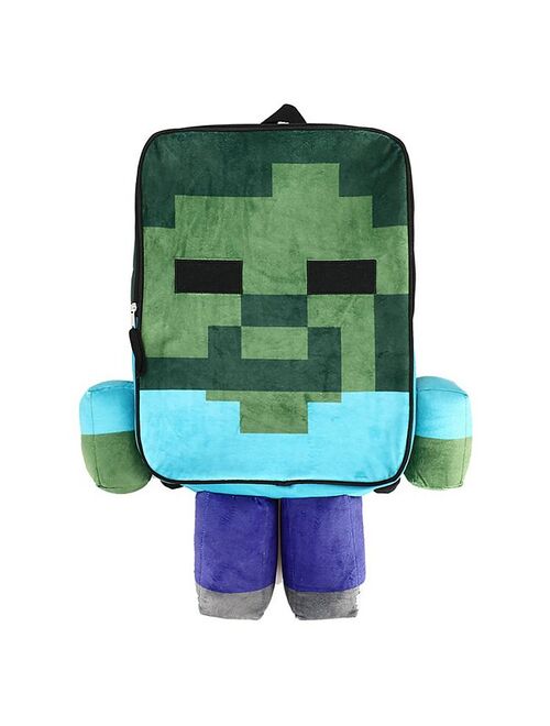 Licensed Character Minecraft Steve Plush Backpack