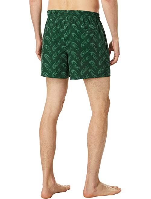 Lacoste Printed Swim Shorts