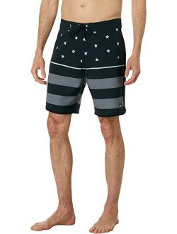 Hyperfreak Mysto Scallop Flag 19" Boardshorts