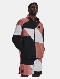 Men's Curry Full-Zip Woven Jacket