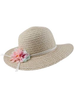 Girls 4-16 Elli by Capelli Floral Floppy Hat