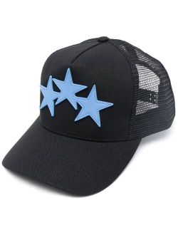 star-patch mesh-panel cap