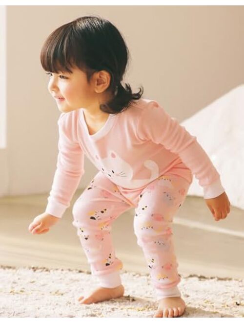 VAENAIT BABY Kids Toddler Junior Girls Flower Rabbit Easter Sleepwear Pajamas 2 Set