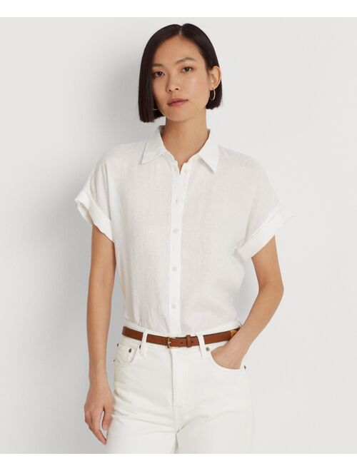 Polo Ralph Lauren LAUREN RALPH LAUREN Dolman-Sleeve Linen Shirt