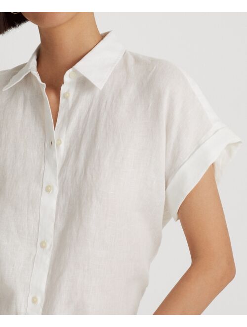 Polo Ralph Lauren LAUREN RALPH LAUREN Dolman-Sleeve Linen Shirt