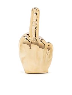 Y/Project gold-tone middle finger earring
