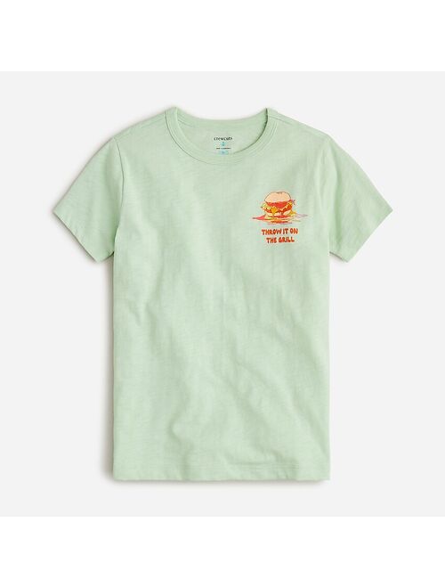 J.Crew Kids' short-sleeve cheeseburger graphic T-shirt