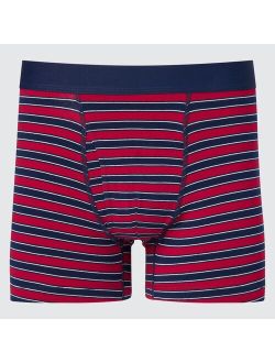 Cotton Striped Boxer Briefs