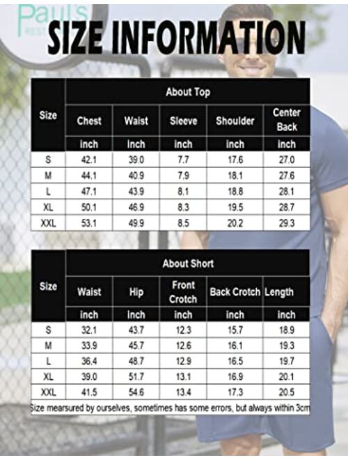 COOFANDY Men 2 Piece Polo Shirt and Short Outfit Set Quarter Zip Summer Casual Tracksuit