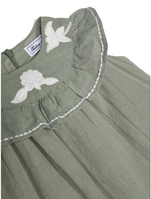 Tartine Et Chocolat floral-applique dress