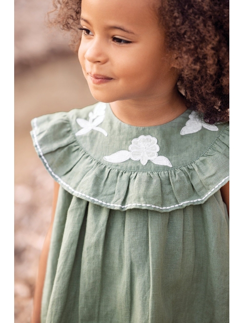 Tartine Et Chocolat floral-applique dress