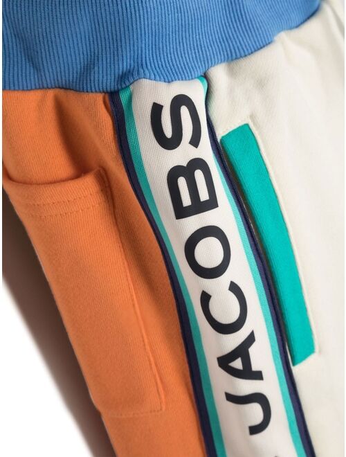 Marc Jacobs Kids colour-block logo shorts