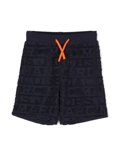 Marc Jacobs Kids cotton monogram pattern shorts