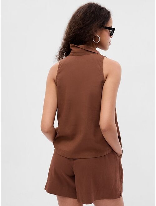 Gap Linen-Blend Shirt