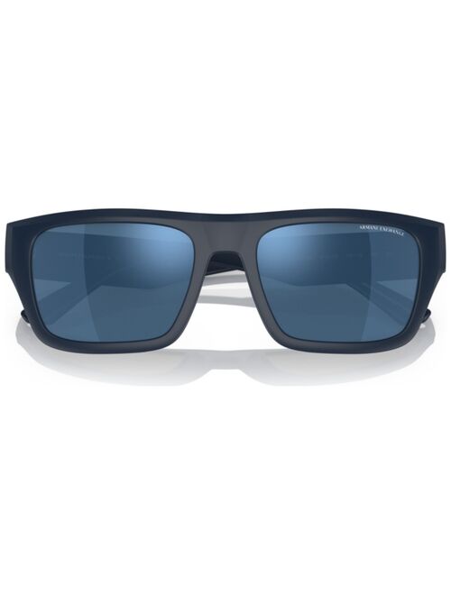 A|X ARMANI EXCHANGE Men's Sunglasses, AX4124SU56-Z