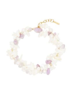 Completedworks amethyst beaded bracelet