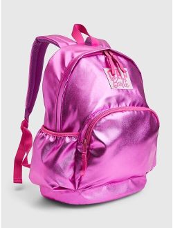 Barbie Kids Recycled Arch Logo Metallic Backpack