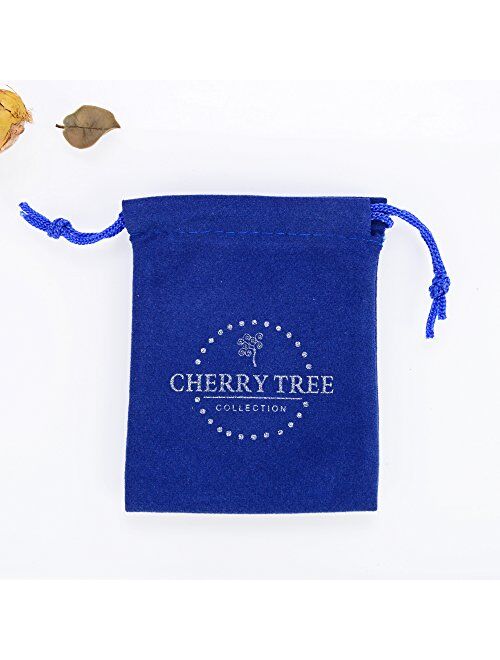 Cherry Tree Collection Gemstone Beaded Stretch Bracelet 8mm Round Beads 7"