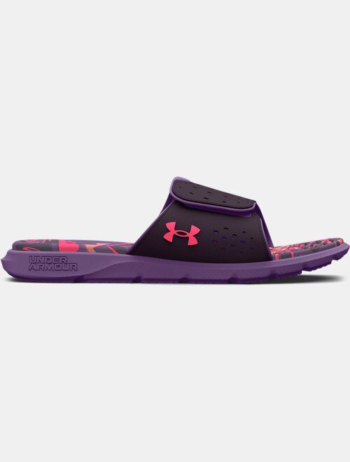 Under Armour Women's UA Ignite Pro Graphic Footbed Slides