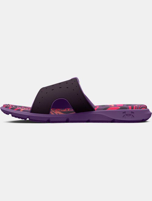 Under Armour Women's UA Ignite Pro Graphic Footbed Slides