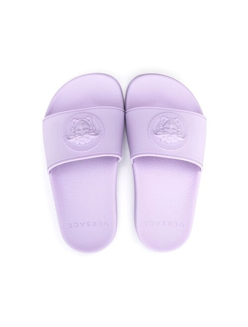 Versace Kids Medusa Head-detail open-toe sandals