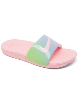 Little Girls Kawa SE2 Tie-Dye Slide Sandals from Finish Line
