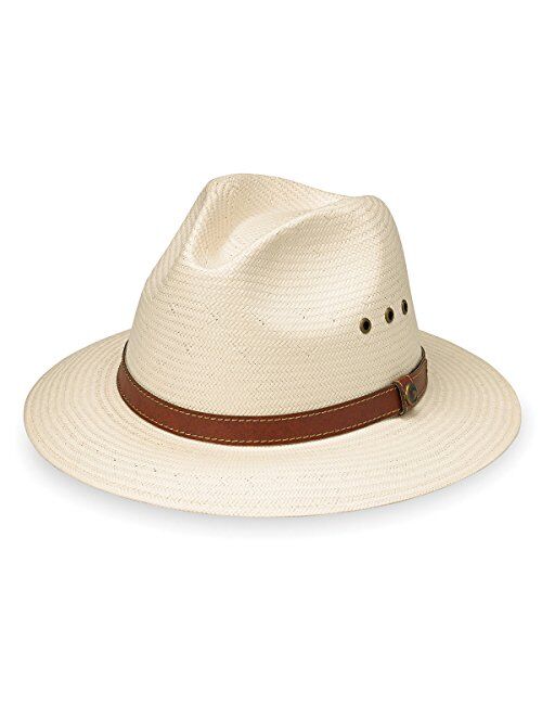 Wallaroo Hat Company Mens Avery Fedora UPF 50+ Lightweight, Modern Sun Hat, Designed in Australia
