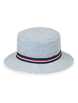 Children's Sawyer Bucket Hat - UPF 50 , 2" Brim, Cotton, Adjustable, Fit 4-8 Yrs, Designed in Australia