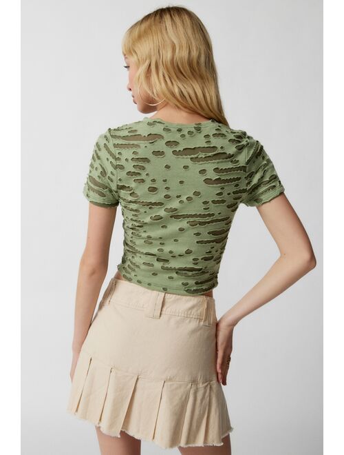 Urban Renewal Remnants Distressed Baby Tee