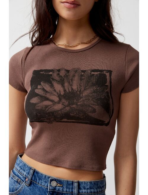 Urban Outfitters UO Lotus Perfect Baby Tee