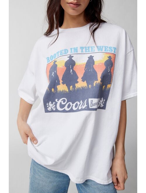 Urban Outfitters Coors High Country Beer T-Shirt Dress