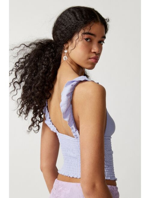 Urban Outfitters UO Sydney Smocked Tank Top