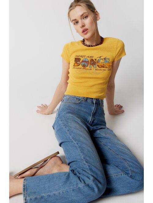 Urban Outfitters UO Thongs & Bongs Perfect Baby Tee