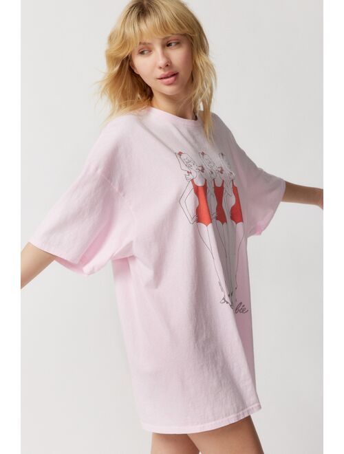 Urban Outfitters Barbie Doll T-Shirt Dress