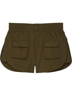 Sanctuary Kids Front Pocket Nylon Shorts (Big Kids)