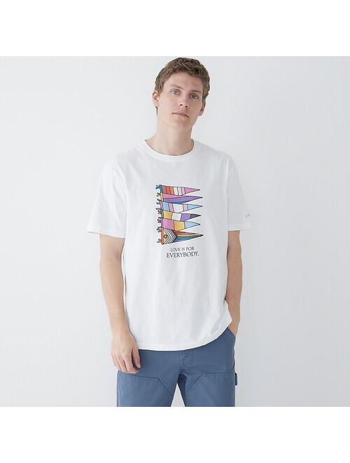 J.Crew Made-in-the-USA Pride graphic T-shirt