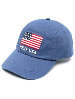 USA-flag detail baseball cap