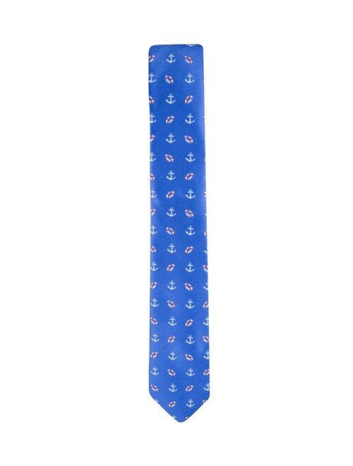 TOMMY HILFIGER Boys Nautical Anchor and Lifesaver Ring Tie