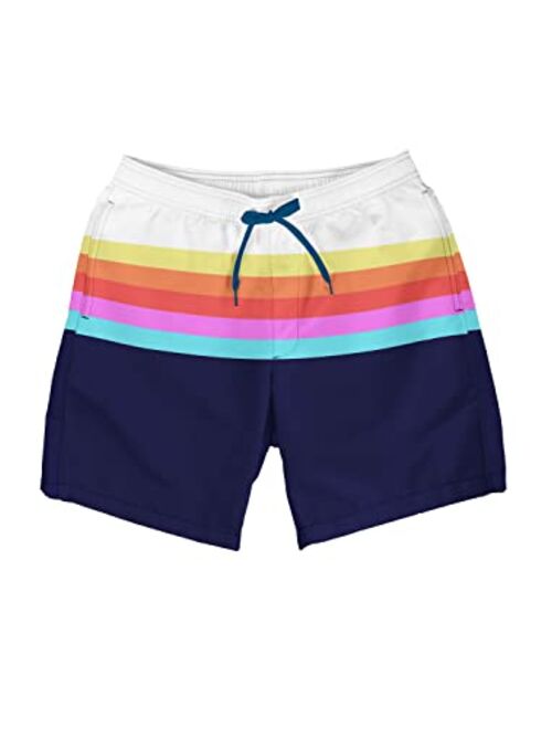 Tipsy Elves Men's Swim Trunks - 7 inch Inseam Classic Fit Swimming Trunks for Men for Beach, Pool Parties, and Summer