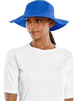 UPF 50  Women's Brighton Chlorine Resistant Bucket Hat - Sun Protective