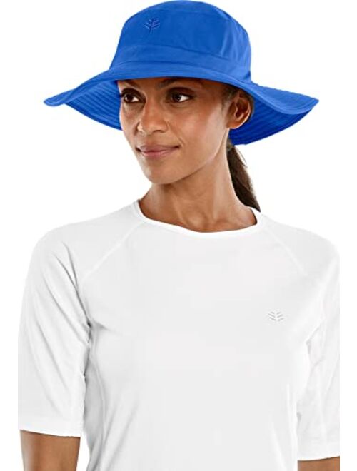 Coolibar UPF 50+ Women's Brighton Chlorine Resistant Bucket Hat - Sun Protective
