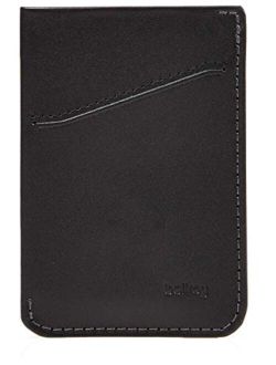 Bellroy Card Sleeve, slim leather wallet (Max. 8 cards and bills) - Hazelnut